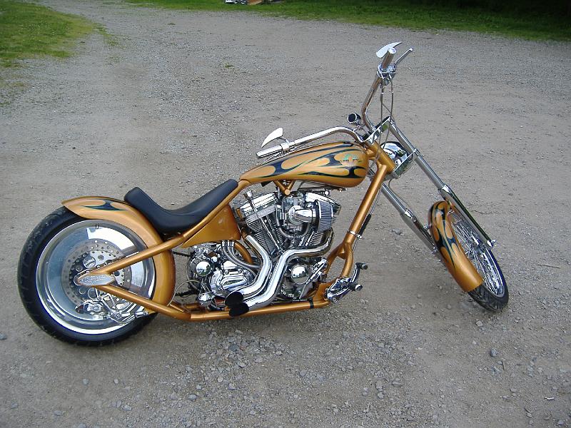 DSCF0785.JPG - 2004 Rev Tec V-Twin Redneck Rocket Custom Made Copper