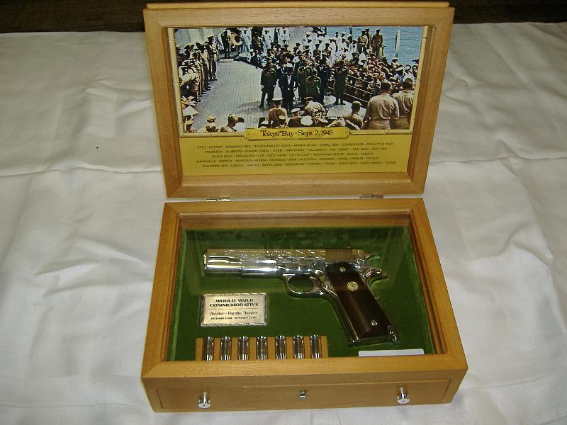 DSCF0558.JPG - Colt WWII Commemorative - .45 cal. - Asian Pacific Theater