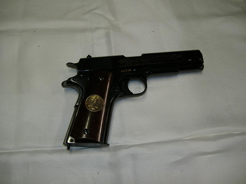 DSCF0561.JPG - Colt WWI Commemorative - Belleau Wood - .45 cal.